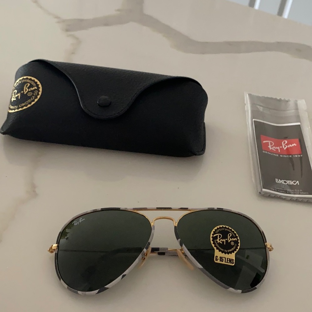 Ray-ban camouflage aviator. Rare